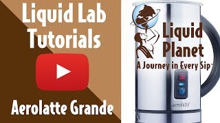 Liquid Lab  Aerolatte Grande Milk Frother [upl. by Sykleb542]