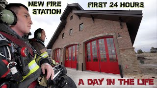 First 24 Hours in a New Fire Station  A Day in the Life [upl. by Dollie]