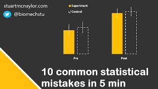 Ten Statistical Mistakes in 5 Min [upl. by Sidnac648]