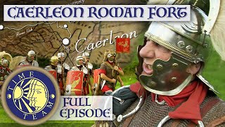 Caerleon Roman Legion Fort In Wales  Time Team [upl. by Aynodal]