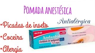 Resenha PomadaAndantol Gel [upl. by Eran456]